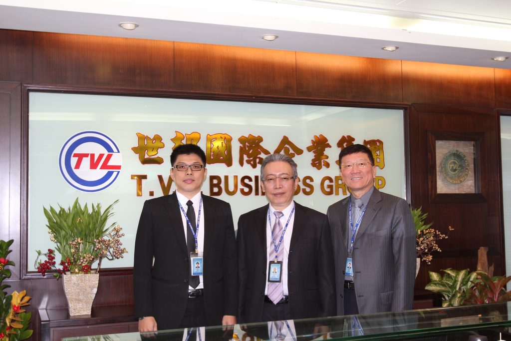 世邦國際企業集團／丘景麒總經理、李聖偉行政長、人事部余岳勳先生