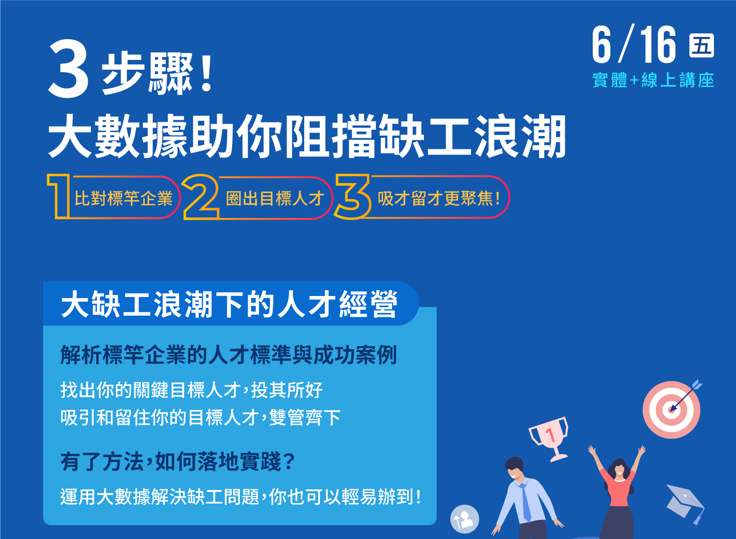 104講座《大缺工時代下的人才經營》