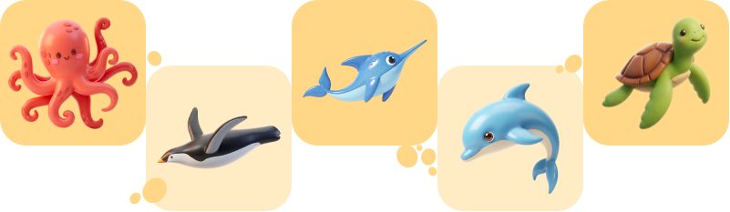 OCEAN 五大人格動物