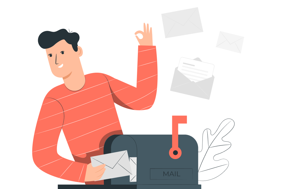 步驟 4-請收信，開始體驗測驗